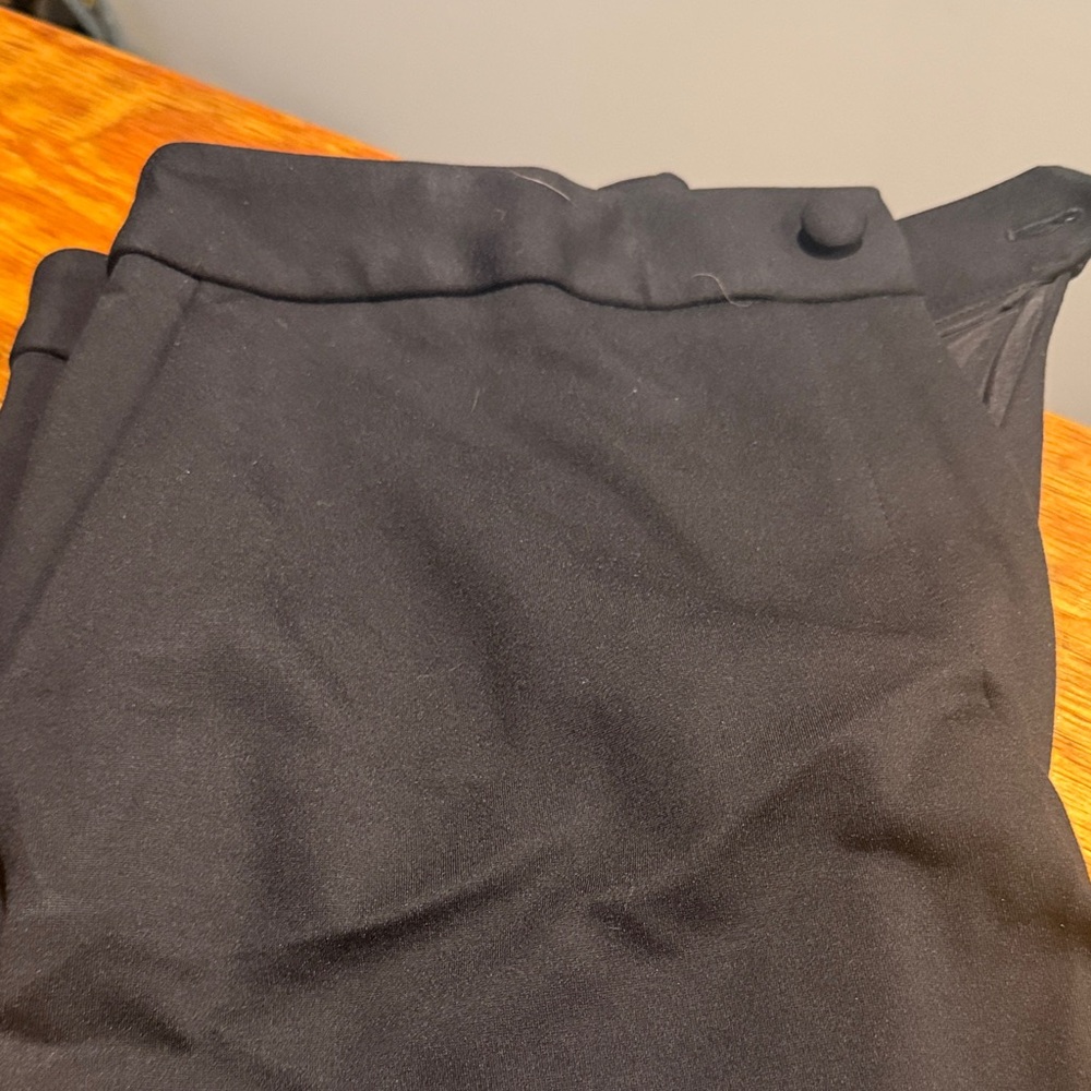 Calvin Klein Black Boot Cut Pants NWT
